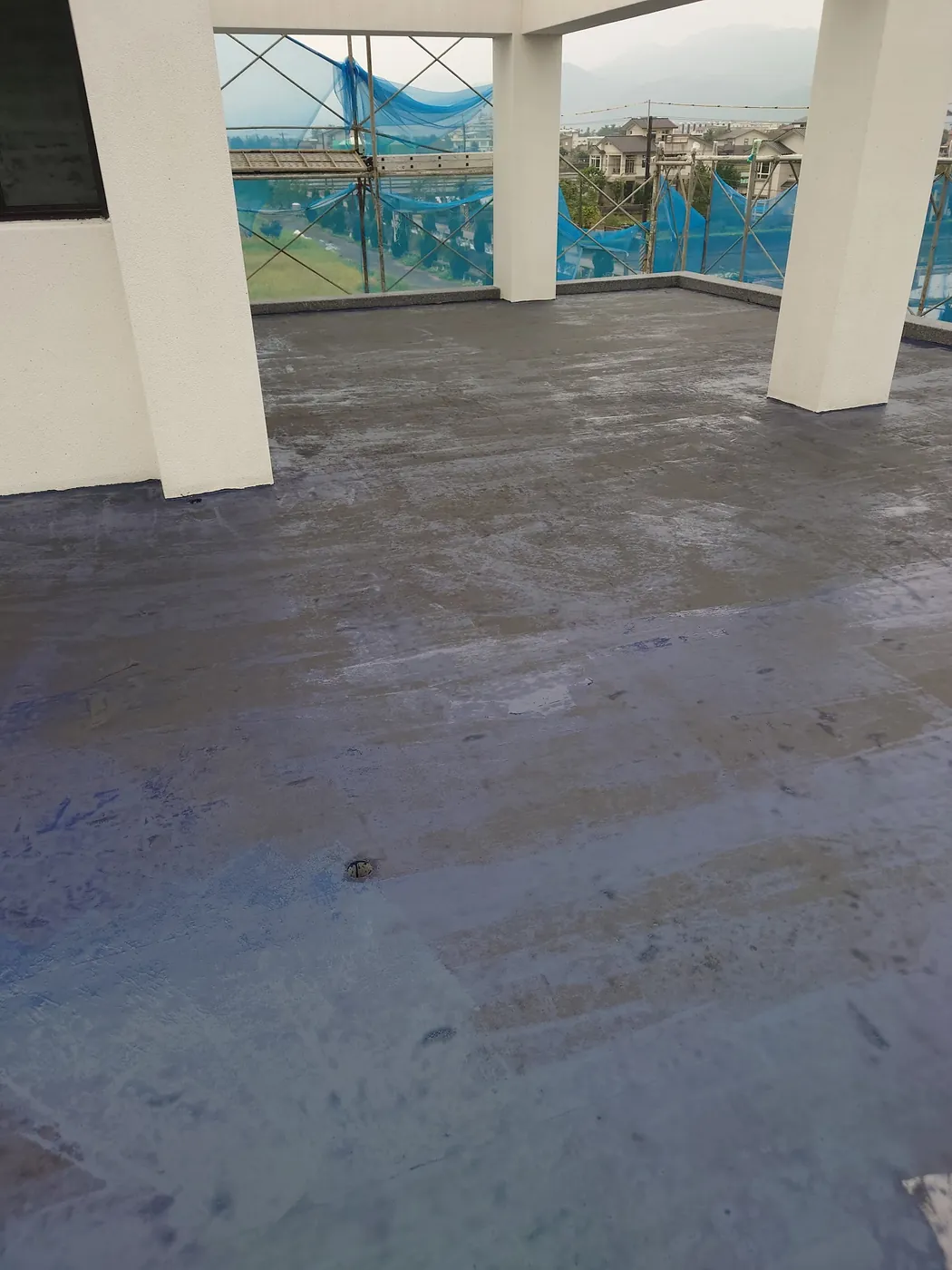 彈性水泥防水工程施工相簿照片