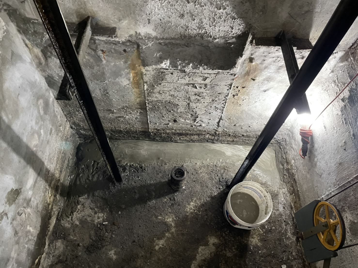 電梯機坑止漏與防潮處理施工相簿照片