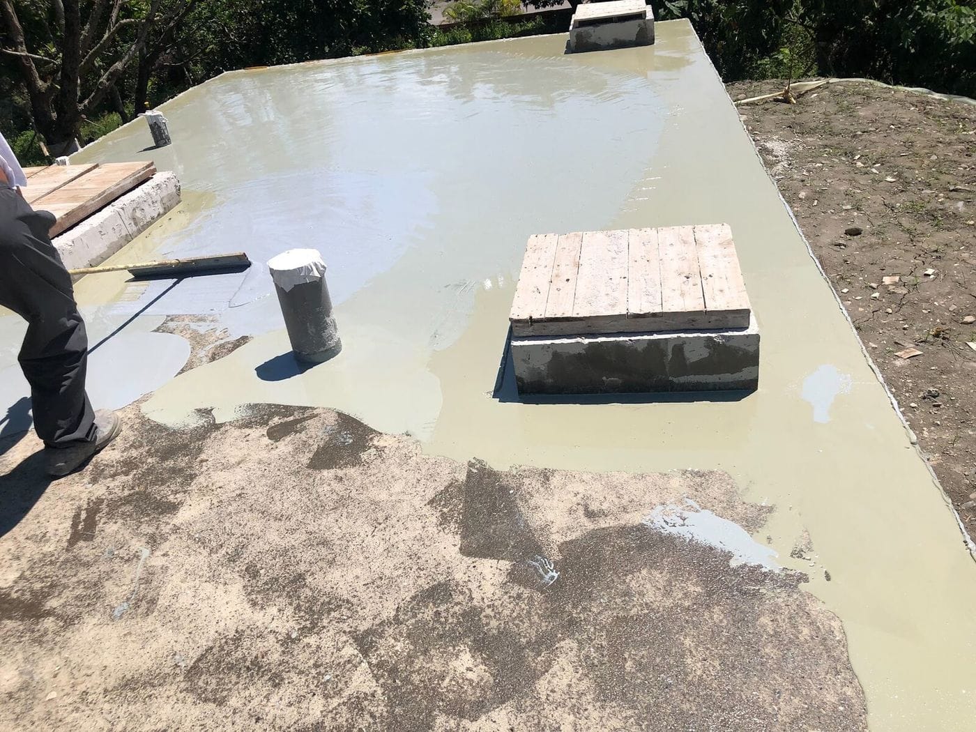 手塗聚氨酯聚脲防水工程施工相簿照片