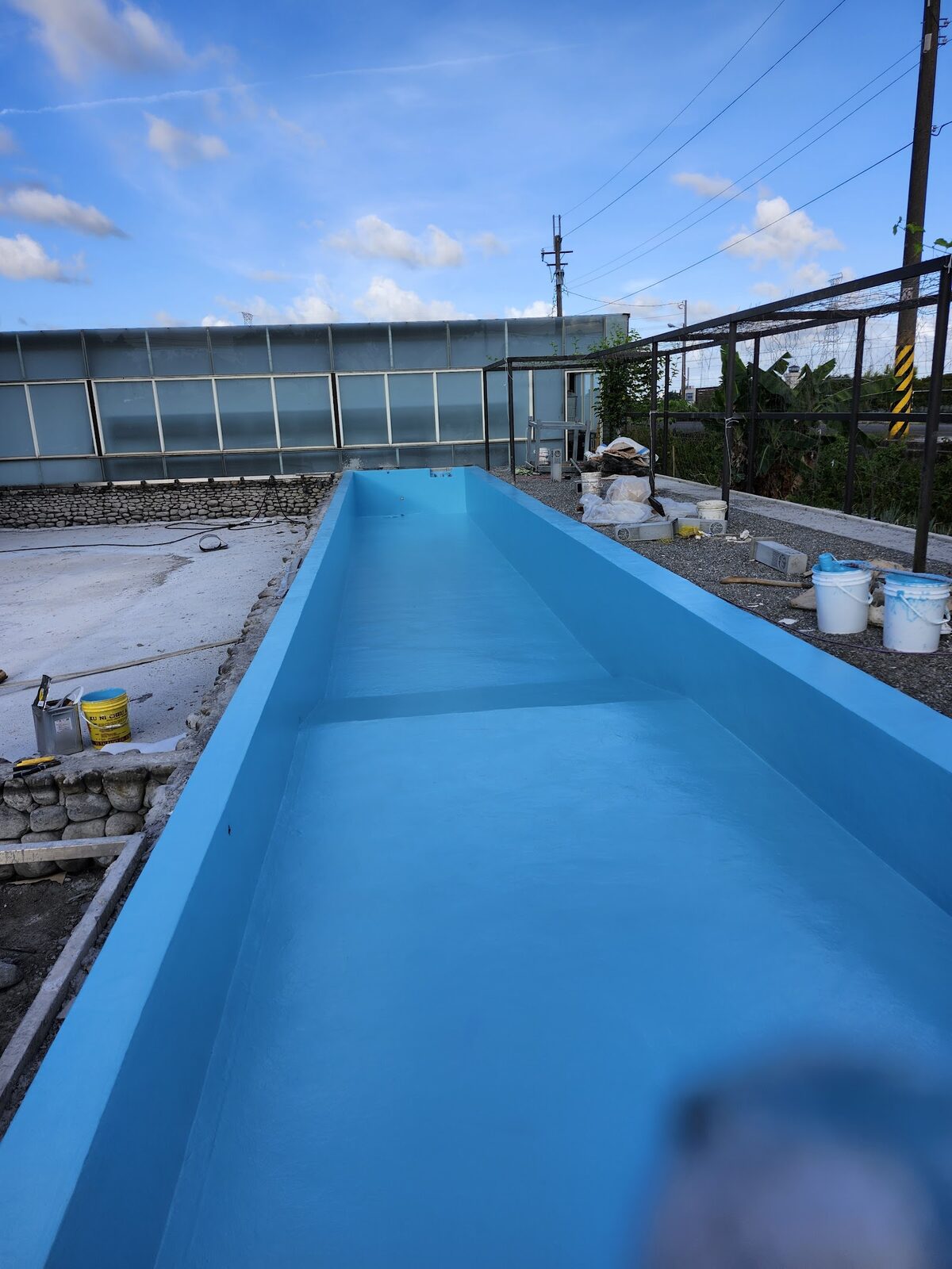 蓄水池防水層重建