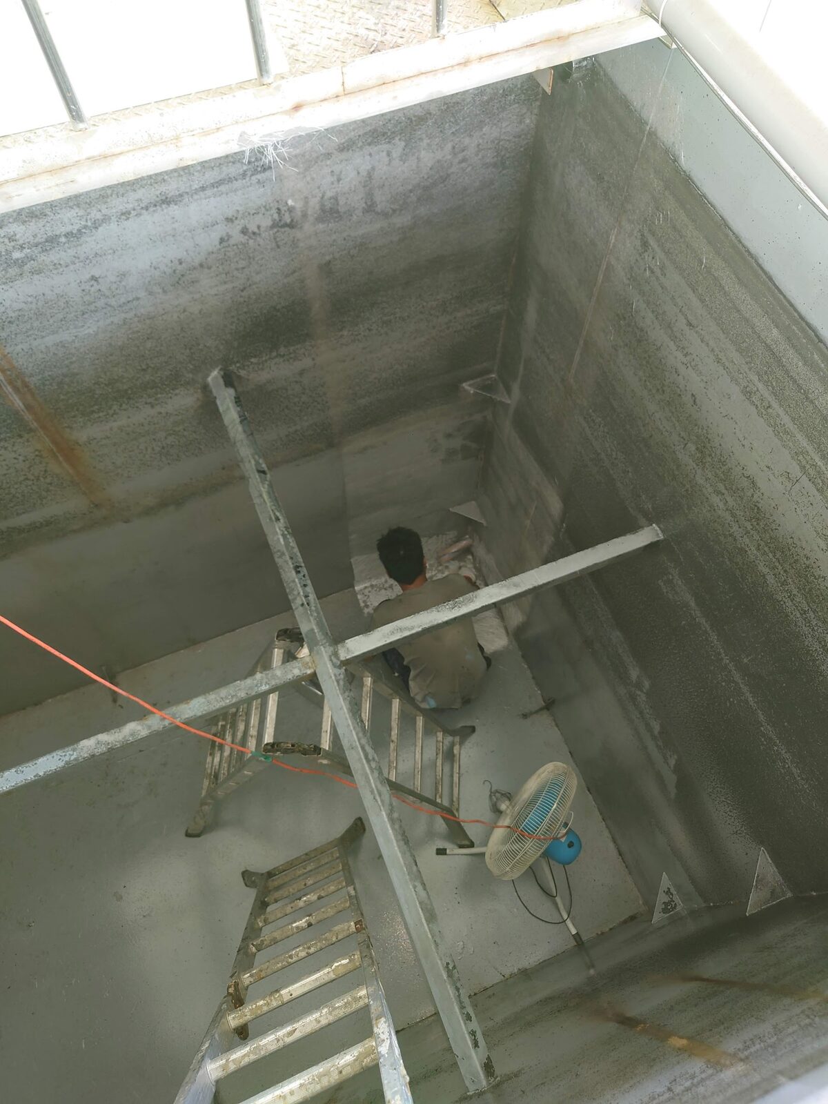 蓄水池防水層重建施工相簿照片